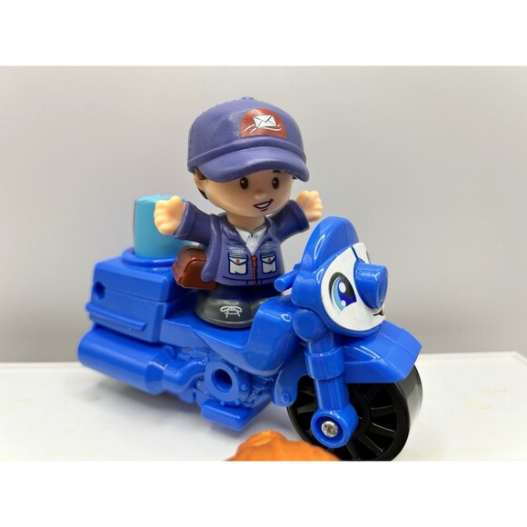 Fisher Price Little People Mixed Lot of 7 Workers Helpers Jobs Mailman & Vehicle - Picture 6 of 9